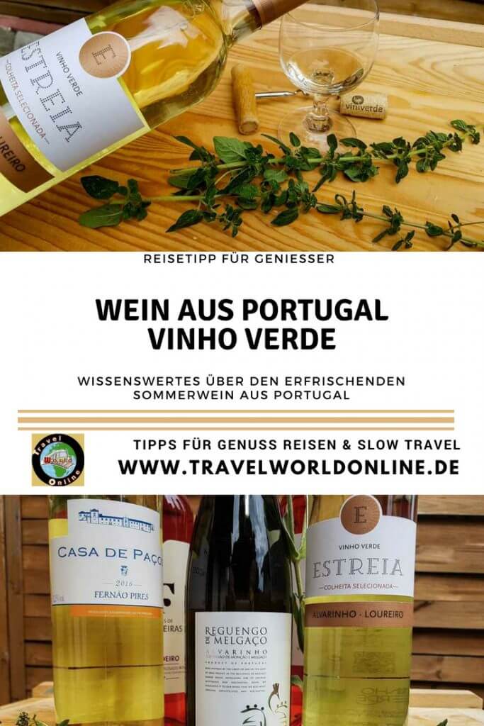 Portugiesischer Wein Vinho Verde
