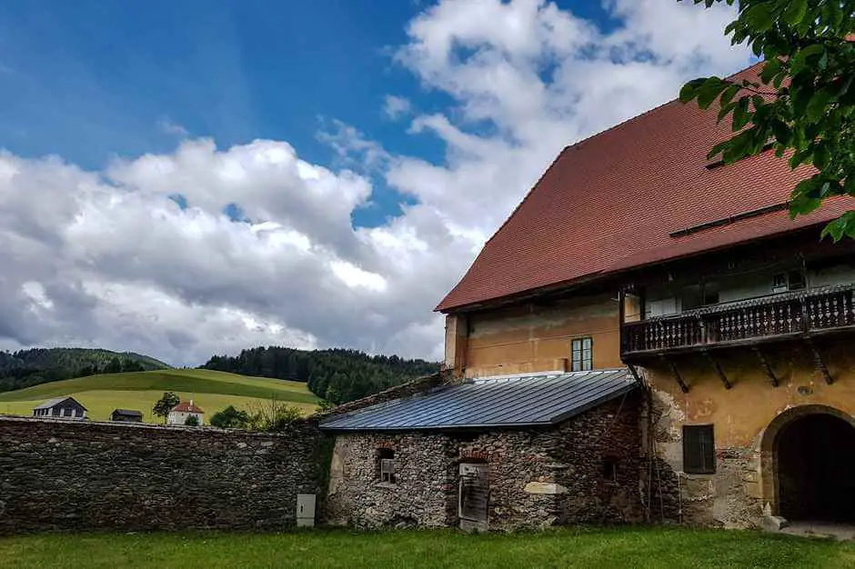 Old castle remains