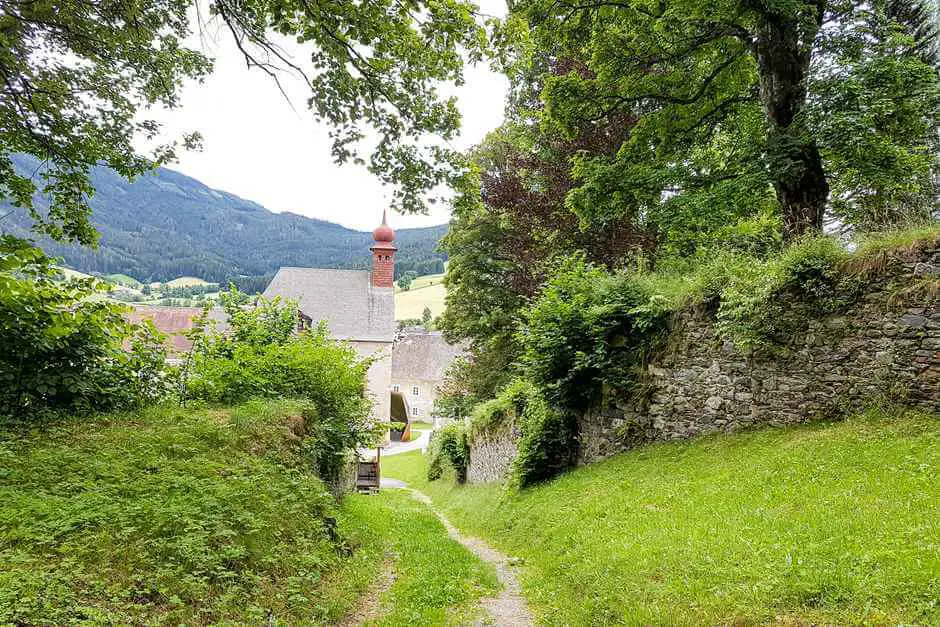 Sankt Lambrecht Wandern - Vom Stift zur Burg