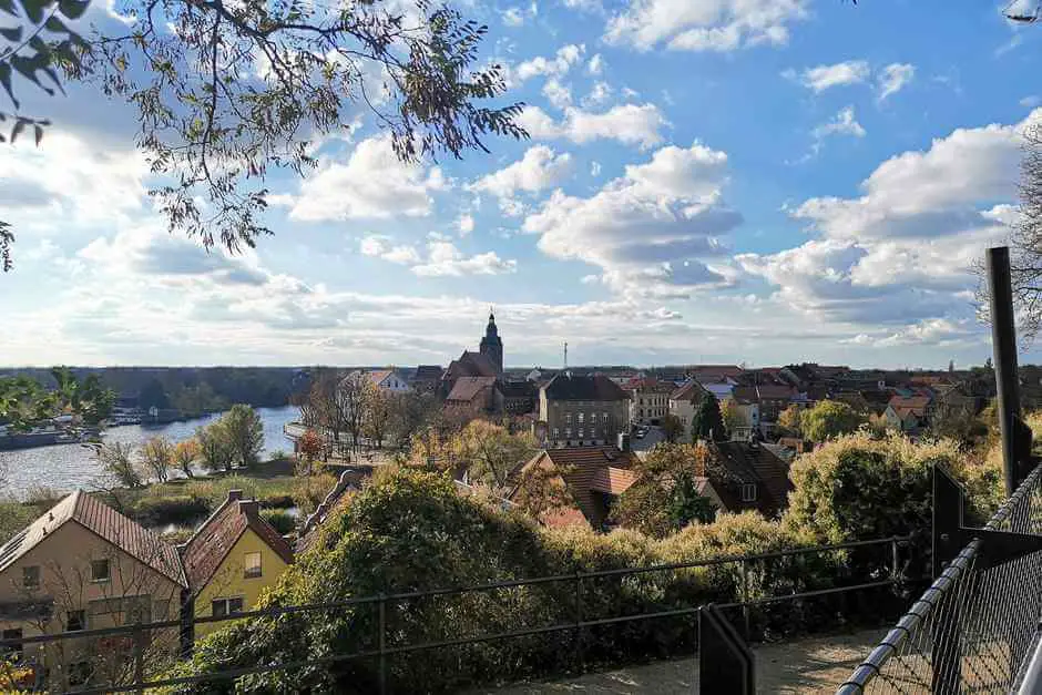 Havelberg on the street of Romanesque