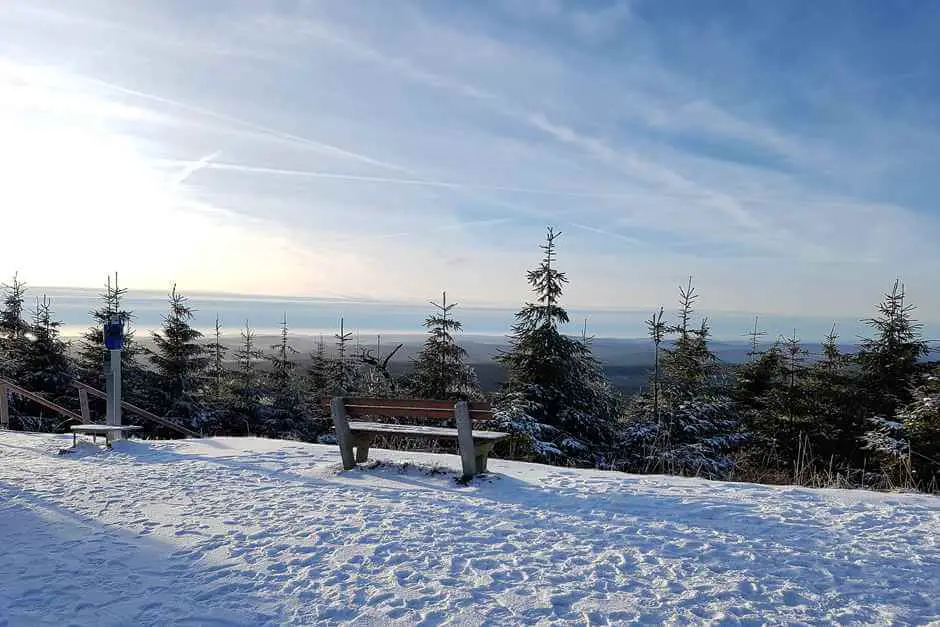 View from the Fichtelberg