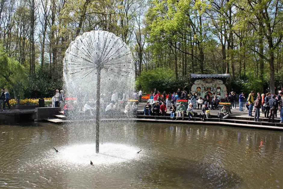 Spring fever in the Keukenhof, when you enjoy the first rays of the year