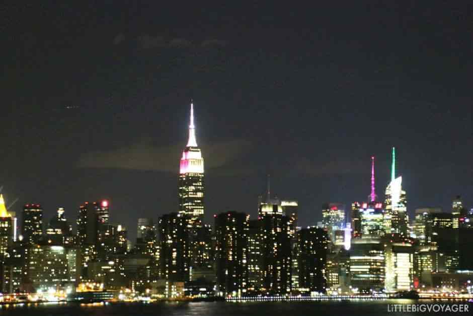 View from the rooftop bar of the Whyte Hotel