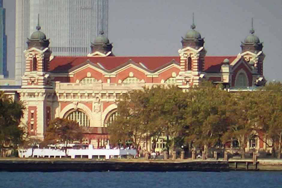 Ellis Island - perfekt für eine Lunch-Pause