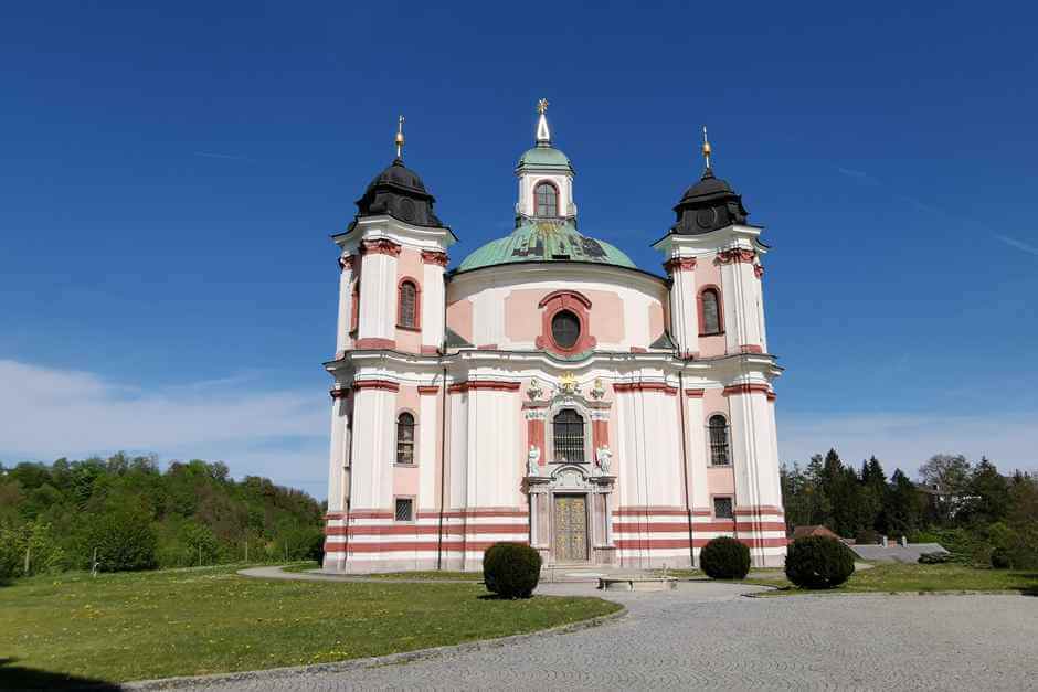 Baroque church Stadl Paura - time out for the soul vacation