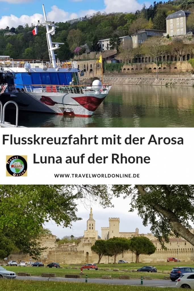River cruise with the Arosa Luna on the Rhone