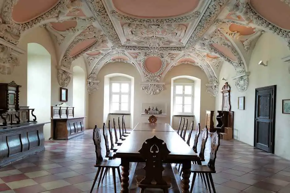 The former summer refectory of the Abbey