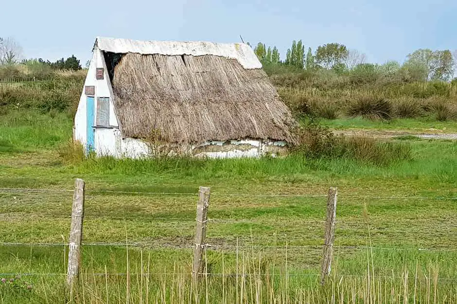 Traditionelle Hütte der Stierhüter 