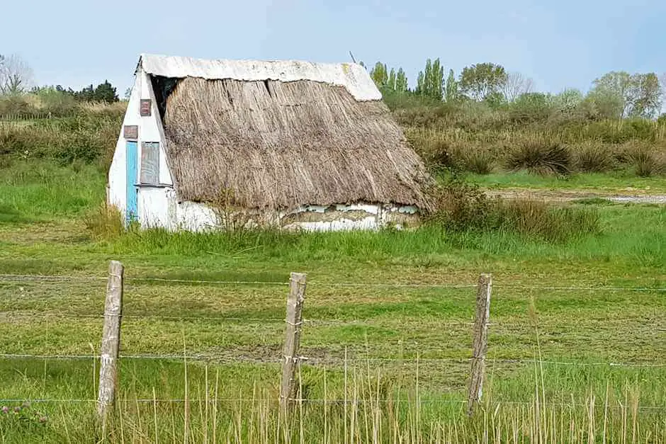 Traditionelle Hütte der Stierhüter