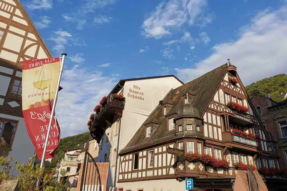 Alte Bauernschänke in Assmannshausen - Essen in Hessen