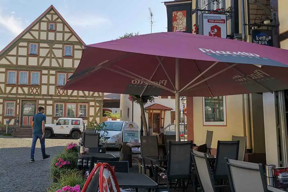 Beim Vulkan Cafe in Schotten - Essen in Hessen