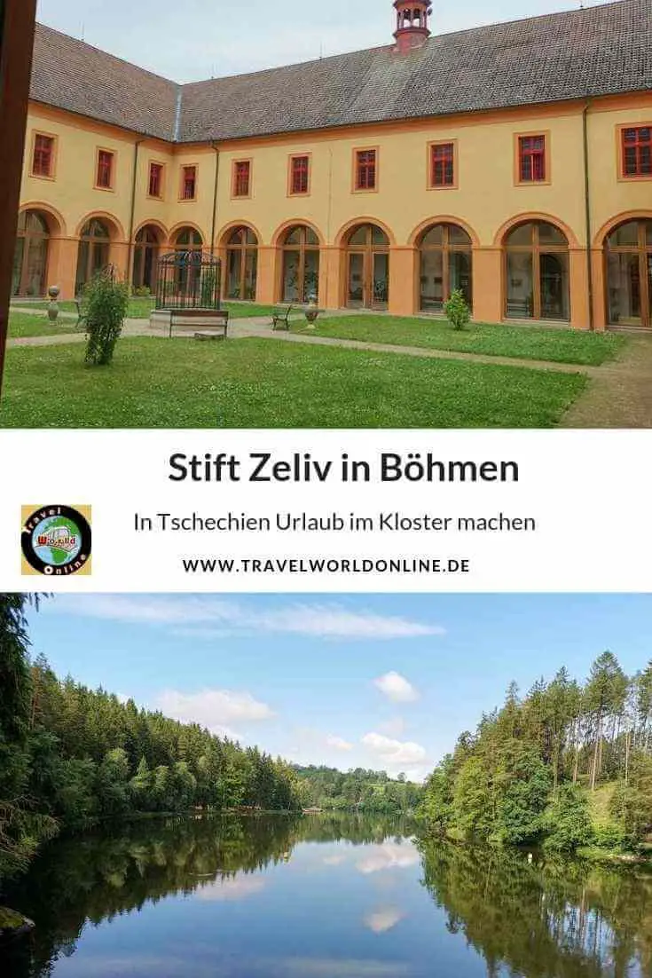 Stift Zeliv in Böhmen für einen Tschechien Urlaub im Kloster