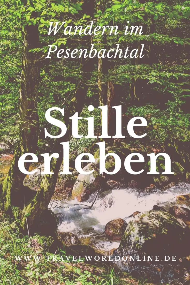 Wandern im Pesenbachtal