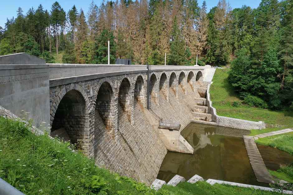 Zelivka Staudamm