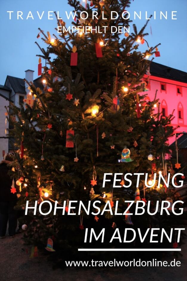 Festung Hohensalzburg im Advent