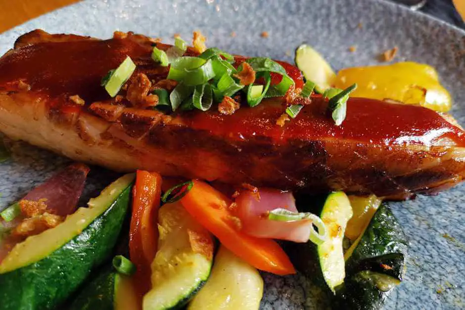 Belly pork with vegetables - Harderwijk activities