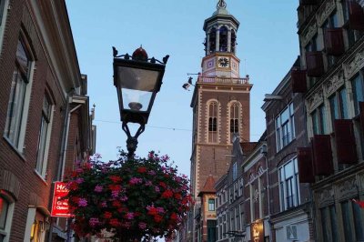 At the blue hour in Kampen