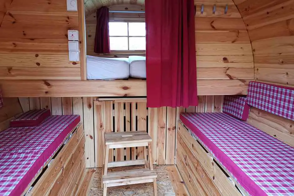 Stay overnight in a wine barrel