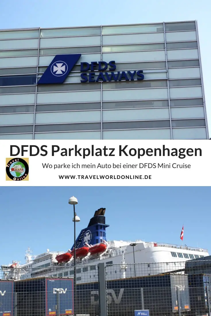 DFDS Parkplatz Kopenhagen