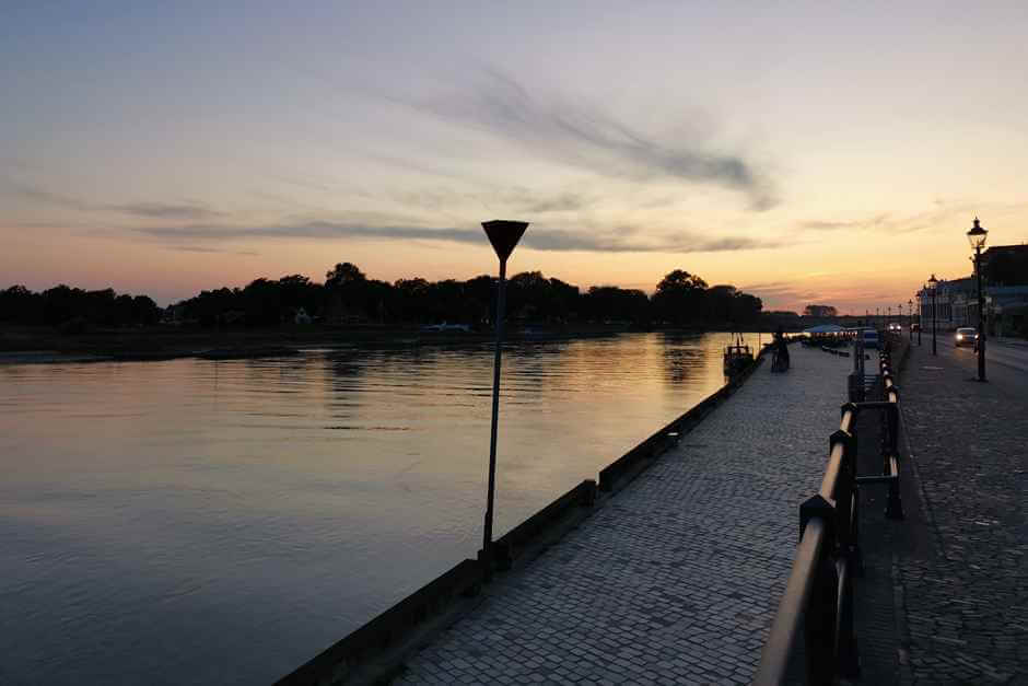 Sonnenuntergang - Hollands schöne Städte - Hansestädte in Holland