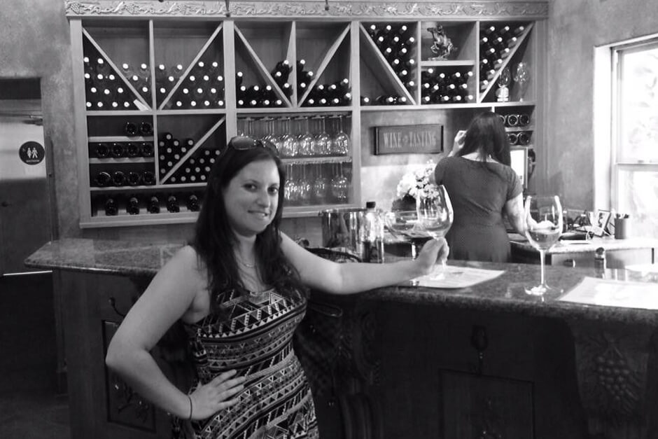 Lauren in Napa at the Wine Festival — Copyright The Down Lo