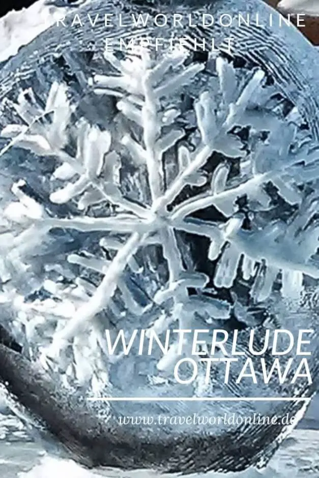Ottawa Winterlude 2025 Eisskulpturen und Schlittschuhlaufen