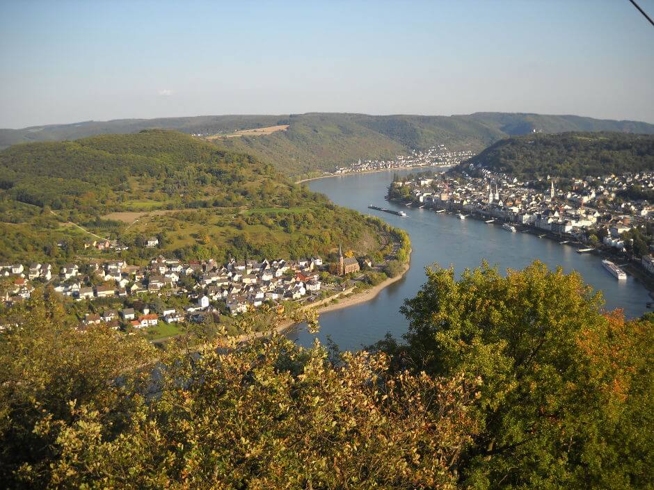 Boppard Rheinschleife - Städte am Rhein