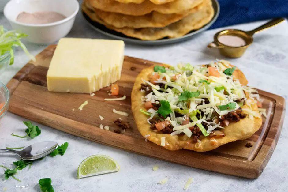 Simply cook food - Indian bread - Navajo Fry Bread