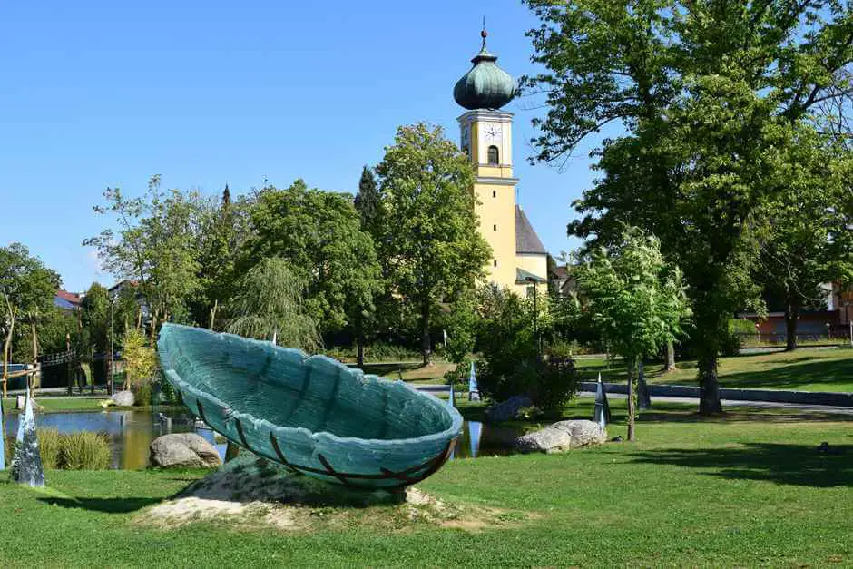 Glasarche in Frauenau in the Bavarian Forest