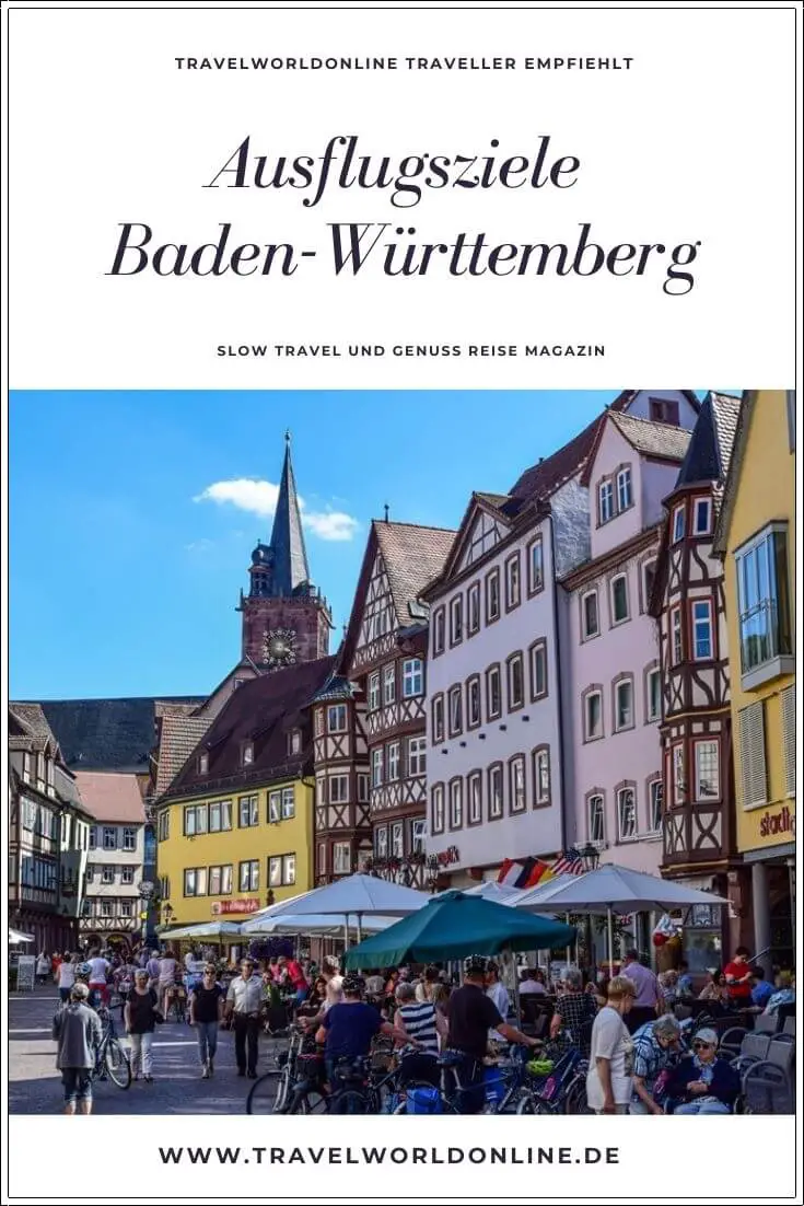 Excursion destinations Baden-Württemberg