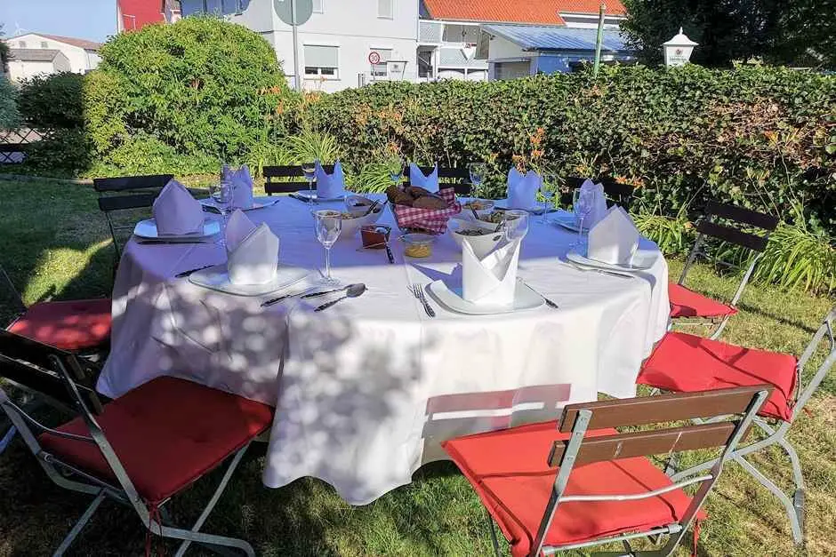 Picknick im Garten