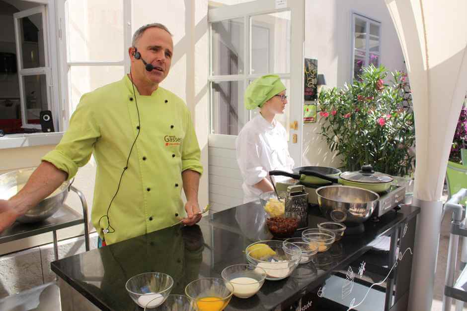 Herwig Gasser in the imperial court bakery