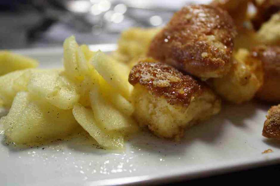 Kaiserschmarrn with apple compote - International Comfort Food