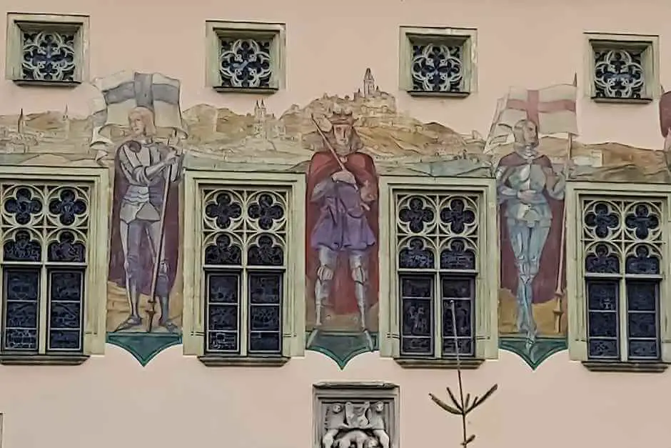 Town hall window in Passau