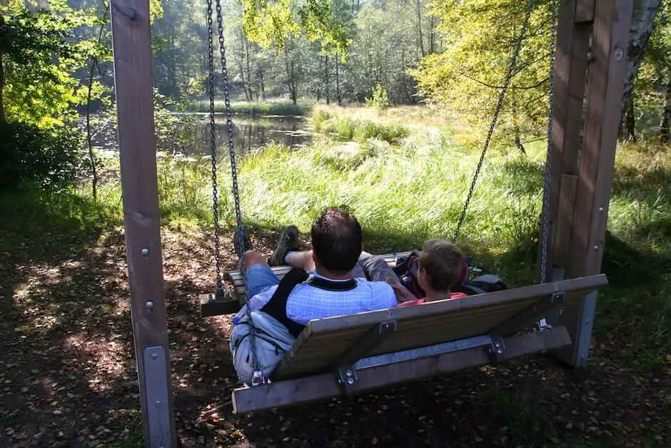 Hasselteich in the Harz National Park - picnic areas in Germany