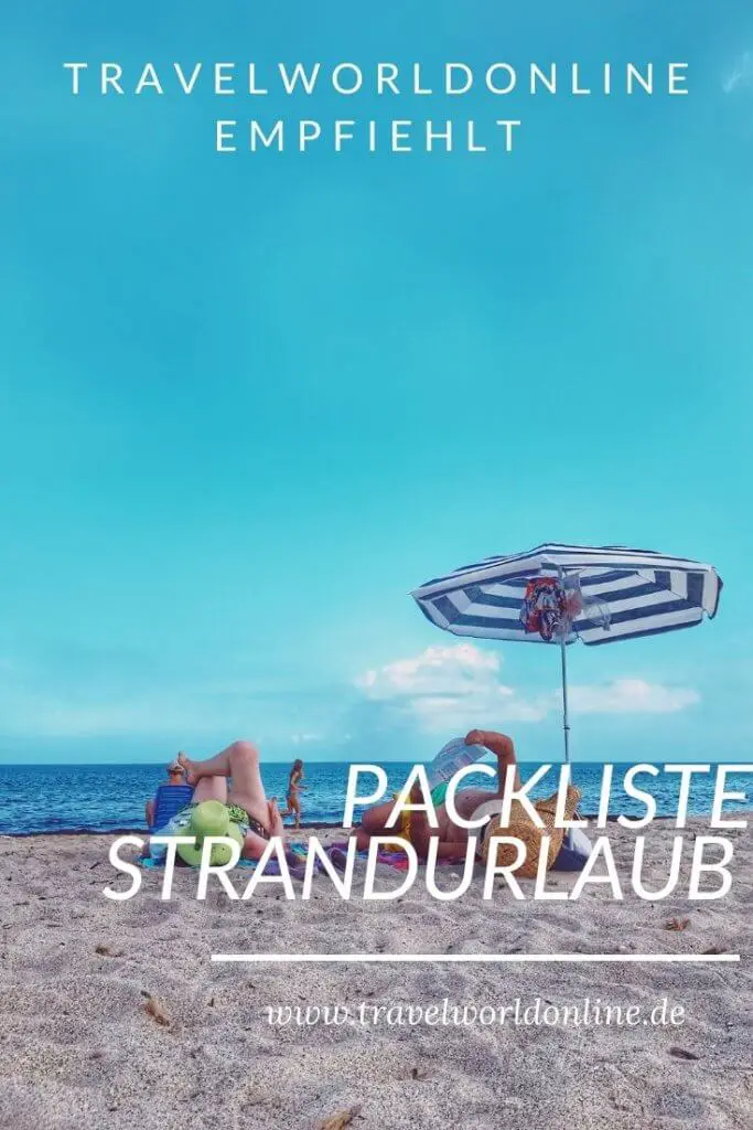 Packliste Strandurlaub