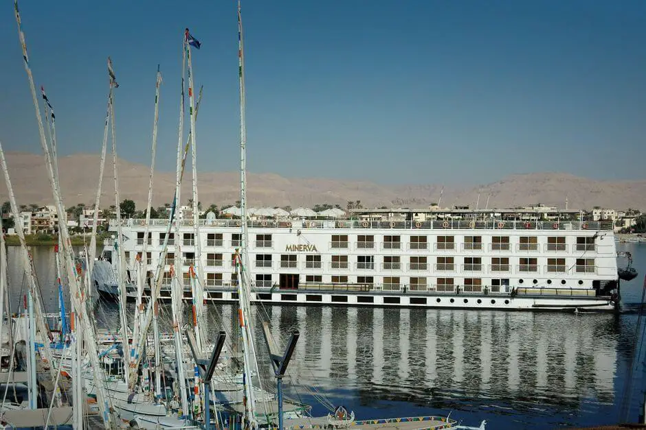 Cruise ship on the Nile