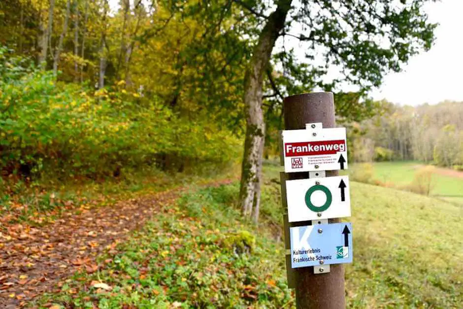 Der 5 Seidla Steig in Franken - Wanderwege in Deutschland