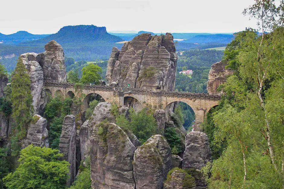 Fisherman's Bastion in Saxon Switzerland