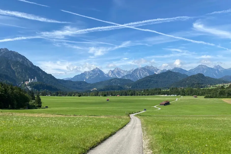 Wanderweg Tegelbergbahn zur Rohrkopfhütte