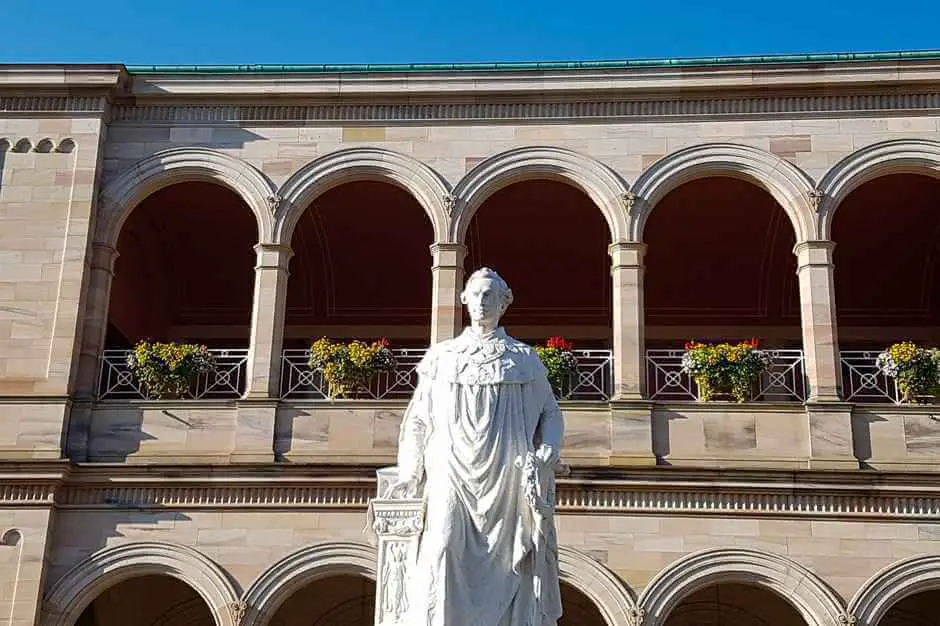 Bad Kissingen sights - station of the European tour route of Empress Elisabeth