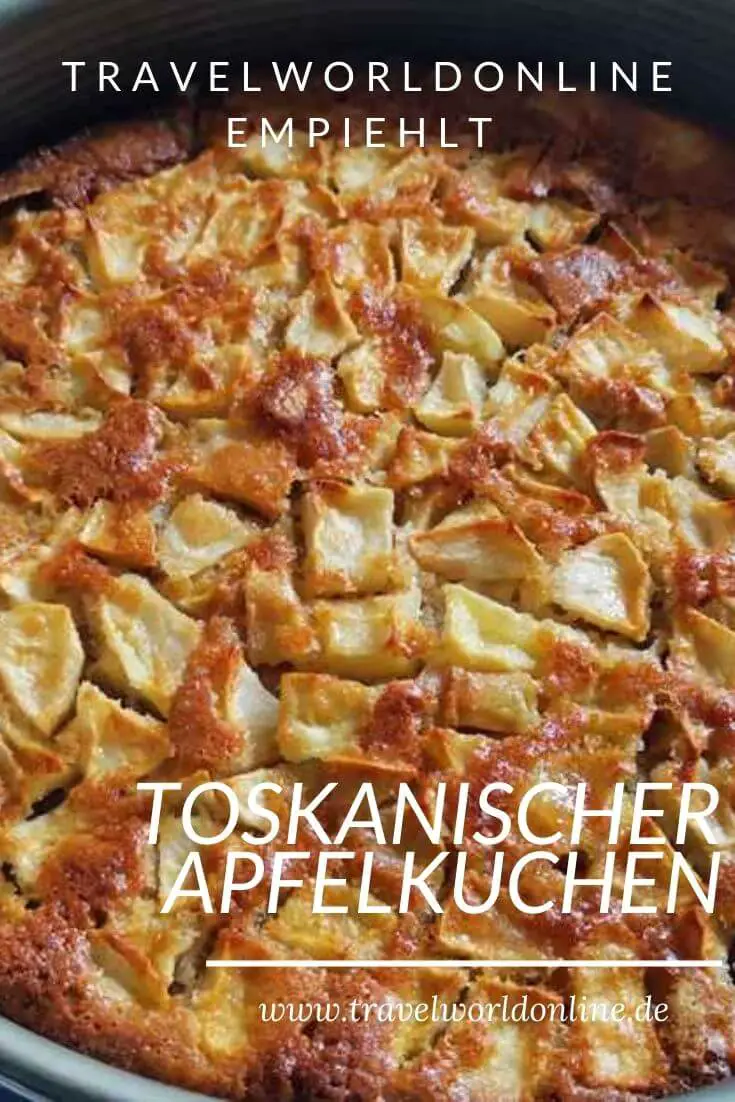 Toskanischer Apfelkuchen Rezept