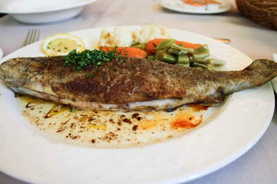 Trout - Luxembourg culinary specialties from the region