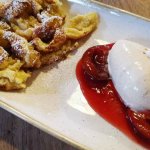 Kaiserschmarren with plum roaster