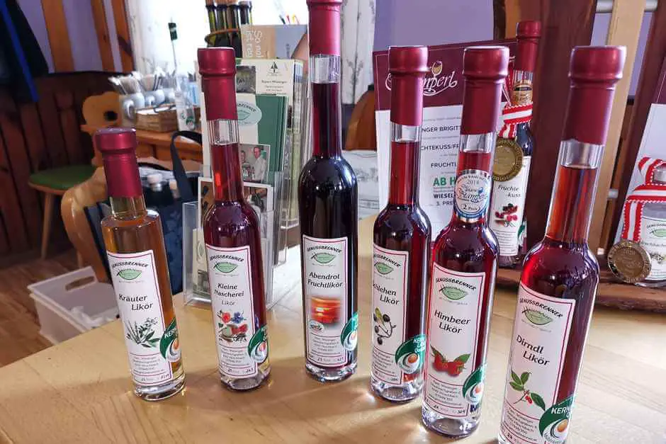 Liqueurs from the Mühlviertel