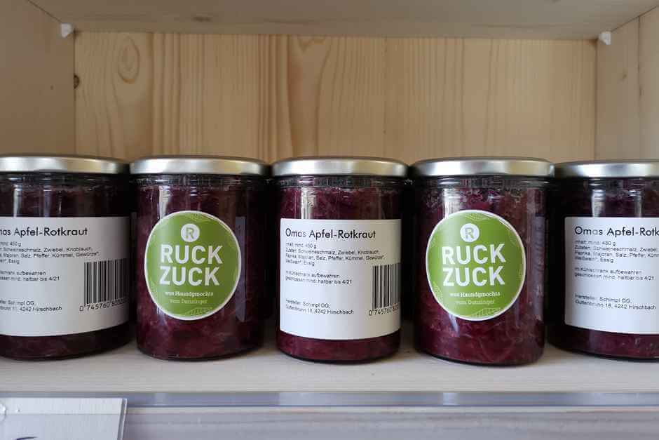 Buy red cabbage like at Omaim's farm in the Mühlviertel
