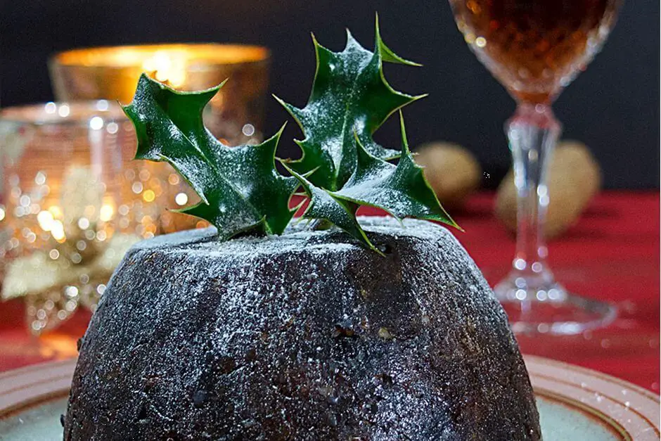 Christmas Pudding - Weihnachtsessen