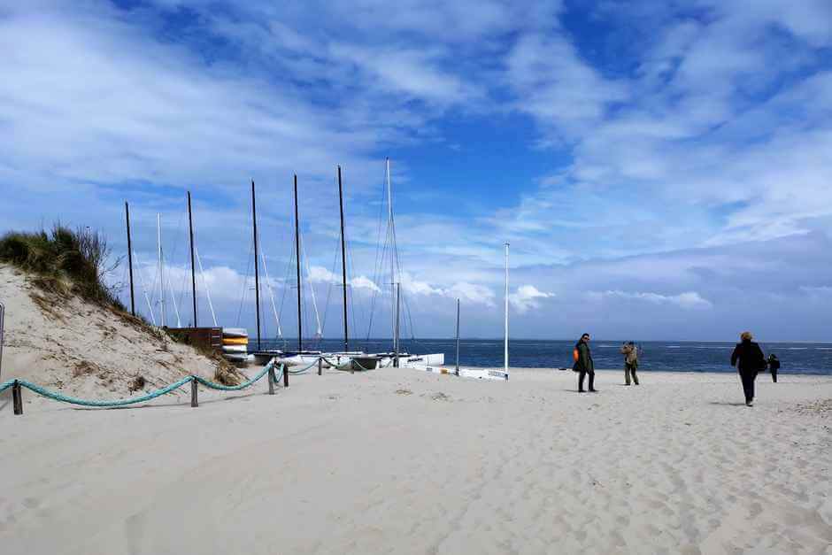 Dutch North Sea coast near Kaap Noord - North Sea coast holidays