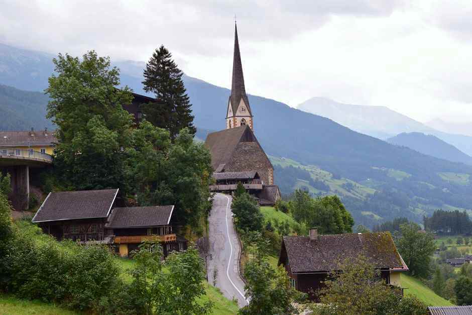 Heiligenblut in Carinthia on the Grossglockner