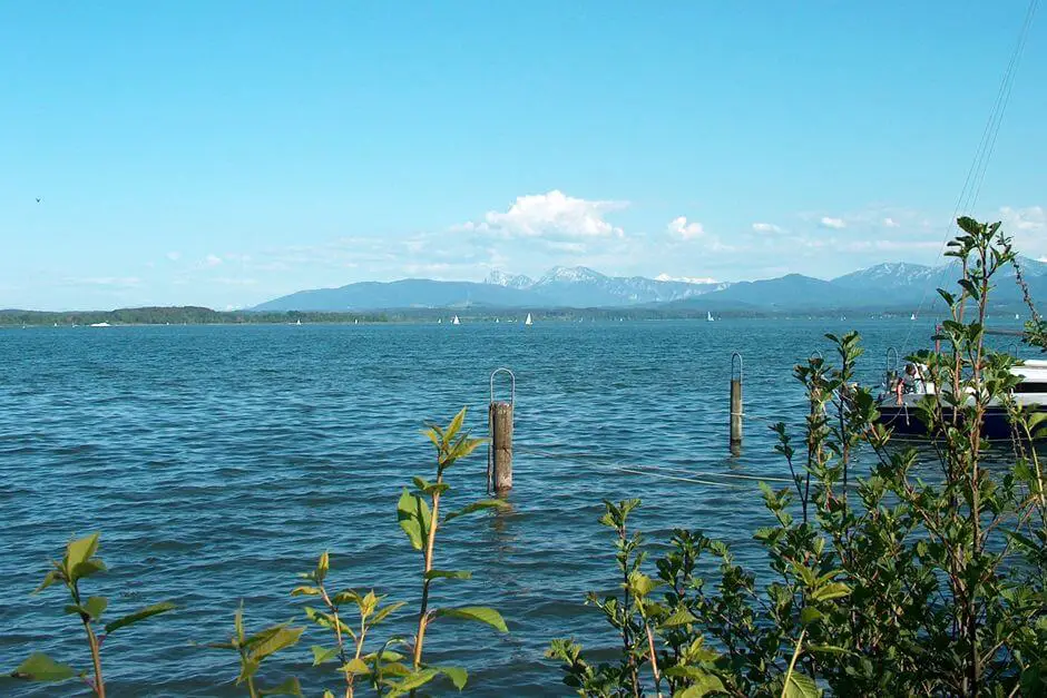 The lake at Seebruck